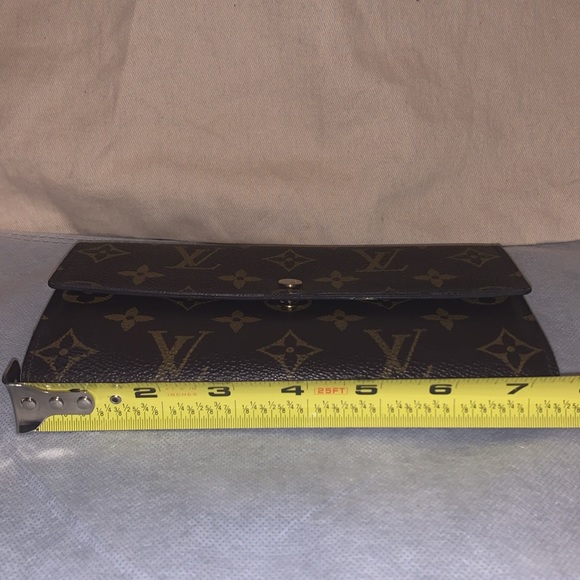 Authentic Louis Vuitton Pre-loved EUC Sarah Monogram Long Wallet - Picture 13 of 15
